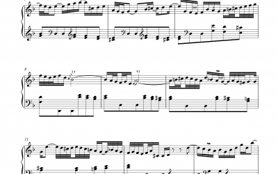 Andante BWV971 (Italienisches Konzert) Johann Sebastian Bach