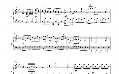 Klarinettenkonzert E<sup>&flat;</sup>-Dur 1. Satz (Jan Antonin Kozeluh)<h5>Noten und Playbacks</h5>