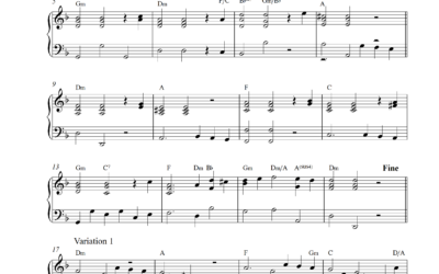 Sarabande aus Suite Nr. 4 HWV437 (Georg Friedrich Händel)